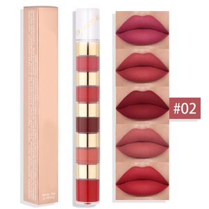 OEM Non-marking Moisturizing Long Lasting <strong>Lip</strong> <strong>Gloss</strong> Mini Lipstick <strong>Set</strong> Matte Lipstick Makeup <strong>Set</strong> - Product Image 3