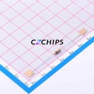 CR1/4W-620K ตัวต้านทานผ่านรู ST52 5% ส่วนประกอบผ่านรู (THT), ฟิล์มคาร์บอน D2.7xL6.2mm 620Kohm 5% 250V - Product Image 2