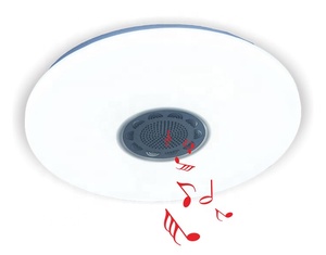 Moderne nouveau CE Approbation 24W Plafond RGB <span class=keywords><strong>Blue</strong></span> tooth Haut-Parleur Intelligent rond LED plafonnier chambre à coucher éclairage encastré éclairage intérieur - Product Image 4