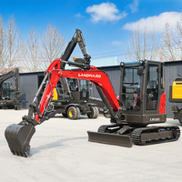 Mini-excavatrice de 3,5 tonnes avec livraison gratuite, moteur CE EURO 5 EPA, mini-excavatrice sur chenilles de 3810 kg, mini-excavatrices compactes à vendre