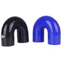 Tuyau coudé en silicone à 180 degrés résistant aux hautes températures pour radiateur et système turbo