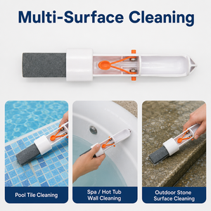 Pulidor de piedra pómez OEM <span class=keywords><strong>para</strong></span> piscinas con mango ergonómico, eliminador de manchas <span class=keywords><strong>para</strong></span> azulejos de piscinas al por mayor, herramienta de limpieza a granel - Product Image 5
