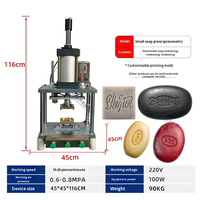 Machine de fabrication semi-automatique de savon liquide et de savon en barre en acier inoxydable, 20-50 pièces/minute, pour composants de moteur et tamponnage