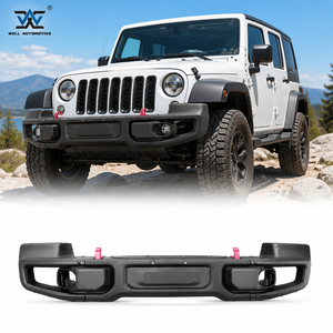 Pare-chocs avant en acier haute performance Mopar <span class=keywords><strong>Rubicon</strong></span> 10th Anniversary avec plaque de montage pour treuil et crochet, version modifiée - Product Image 1