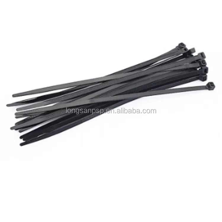 Manufacturers supply nylon cable ties 2.5*100mm self-locking cable ties black and white plastic cable ties