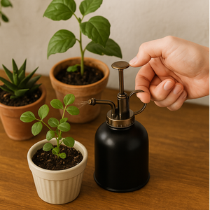 Pioneera Matte Plant Mister avec Buse en Métal | Flacon pulvérisateur décoratif pour le jardinage et la décoration intérieure Modèle MSC-0817 8cm de diamètre - Product Image 5