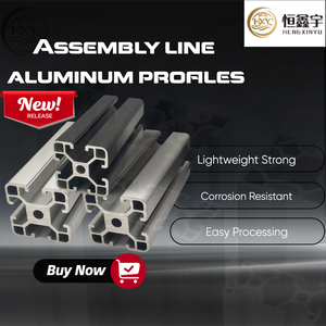 .4040Heavy Duty CNC T Slot V SlotSquare <strong>Aluminum</strong> <strong>Profile</strong> <strong>40x40mm</strong> Silver Anodized 6063 <strong>Extrusion</strong> for Industrial Frame System4040 - Product Image 4