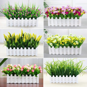 Plantas Artificiales de Gypsophila en Maceta, Flores Falsas de Plástico, Plantas Decorativas Artificiales para Sala de Estar, Adorno de Jardín - Product Image 2