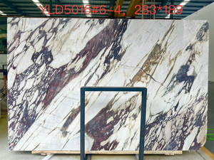 Dalles de marbre naturel Calacatta Viola Bagley Purple haut de gamme, style royal, pour usage intérieur et extérieur - Product Image 3