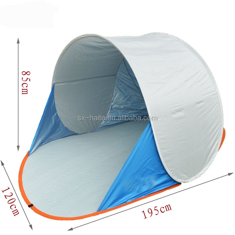 Ветрозащитная большая Выдвижная пляжная Солнцезащитная Палатка Защита от УФ-лучей Пляжная палатка