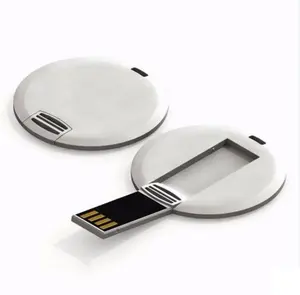 Runde Karte USB-Flash-Speicher USB-Speicher Stick USB-Stick für Werbung Geschenk Promotion Lagerung