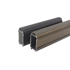 Aluminum Alloy Clothes Rail Wall Mounted Wardrobe Use Detachable Rectangle Shape J 5020 - Product Image 2