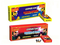 K0201 Pétard Match Cracker à bruit fort, en tube de papier noir, jouet pyrotechnique, boîte jaune