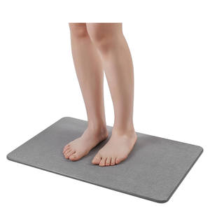 Alfombrilla de Baño Absorbente de Agua, Antideslizante, de Secado Rápido, Super Absorbente, de Tierra de Diatomeas, de Piedra de Diatomita - Product Image 1
