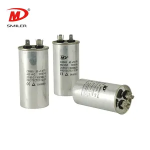 Cbb65 35UF 450V 40/70/21 Run Duplo Capacitor Fabricação para Peças de Ar Condicionado