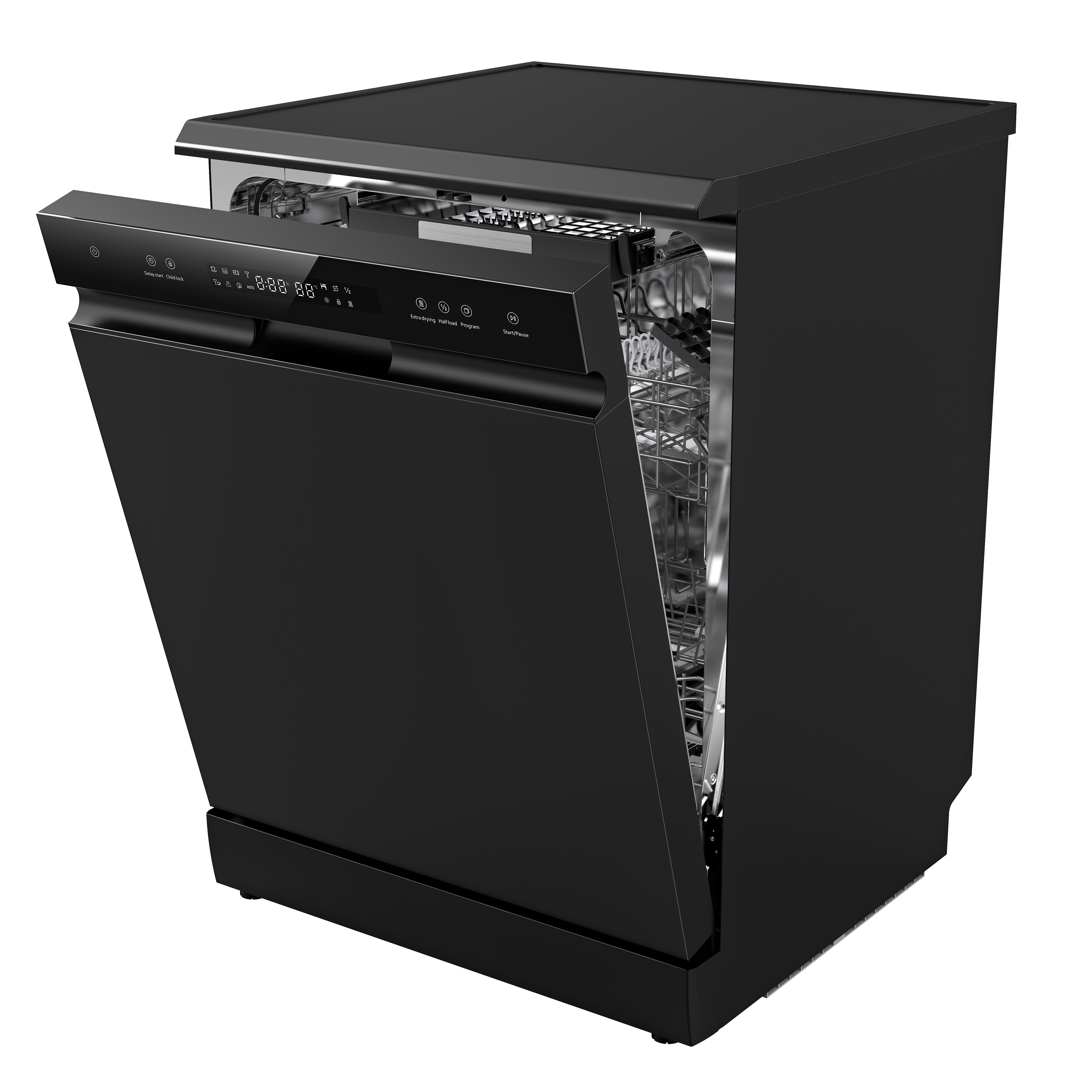 Kitchen Dishwasher Home Kitchen Smart Appliances Washing Dish Energy Saving Water Efficient Dish Washer Machine