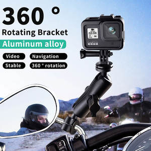 Pince Base Ram Ball Mount <span class=keywords><strong>Moto</strong></span> <span class=keywords><strong>Guidon</strong></span> pour Go Pro Caméra pour <span class=keywords><strong>gopro</strong></span> Selle Mont Caméra Trépied Stand Professionnel - Product Image 2