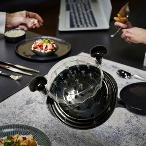 Upgraded <b>Meat</b> Shredder With Transparent Lid New Arrival Chicken Breast Shredder With Detachable Plate - Product Image 3