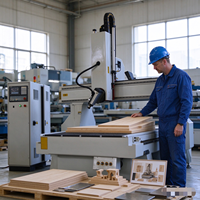 ROBOTEC Routeur CNC multifonctionnel à tête oscillante pour la découpe du bois, 0-180 degrés, 4 axes, gravure et sculpture de mousse polystyrène, EPS, PVC et moules