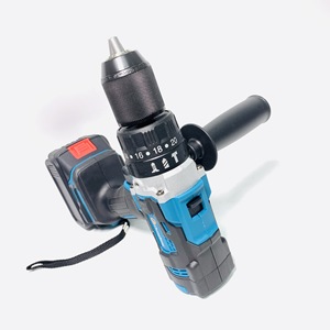 Perceuse à percussion sans fil portable 13 mm avec mandrin métallique, batterie lithium rechargeable, 2 vitesses, moteur sans balais, tournevis dynamométrique PG4661A C - Product Image 4