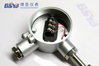 PT100 Armored Resistance Thermometer -50℃-300℃ for Industrial Furnace Fast Response Long Life