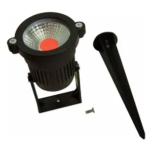 Confezione da 4 lampade da paletto 12W IP65 nero esterno con luce solare a LED colore bianco caldo - Product Image 2