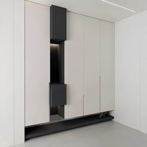 Vitrine de salon en bois, design de salon, meubles de salon, vitrine pour appartements et hôtels, armoire murale de salon - Product Image 1