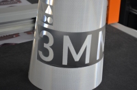 Machine de découpe pour panneaux de signalisation, alimentation automatique, traceur, coupe-Film réfléchissant, sécurité routière