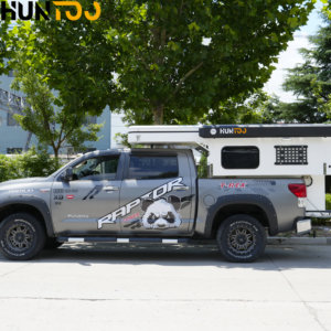 KYKY Huntoo Camper per <span class=keywords><strong>Pickup</strong></span>, Standard USA, Tenda Pop-up Leggera, Hard Top, Canopy Scorrevole per Camioncino - Product Image 5