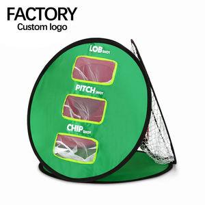 Red de golf plegable de 3 lados para 3 pelotas, práctica herramienta de entrenamiento de 3 lados para practicar chipping - Product Image 6
