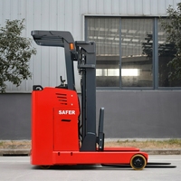 Chariot élévateur SAFER pour allées très étroites, transpalette électrique, chariot élévateur à grande portée