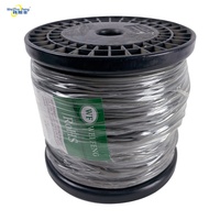Câble de signal blindé en PVC avec conducteur en cuivre pur 99,9 % toronné UL1533 30AWG personnalisé, fil électronique isolé pour applications électriques