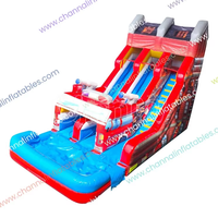 Toboggan gonflable de haute qualité Lutte contre les incendies Toboggan gonflable Toboggan gonflable à vendre