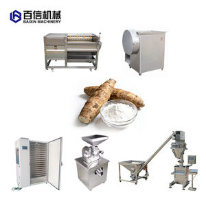 Assurance qualité Machine de broyage de farine de manioc Ligne de production de poudre de manioc Ligne de traitement de la farine de manioc - Product Image 1