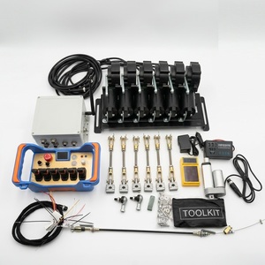 Télécommande radio avec 6 poussoirs, télécommande hydraulique sans fil proportionnelle avec 6 fonctions pour grue à tour Hiab 12v 24v - Product Image 6