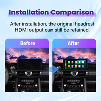 Module Android Carplay pour Lexus IS 2022-2024, 8 Go + 128 Go, Qualcomm6125 avec interface sans fil CarPlay Android Auto, Binarytek