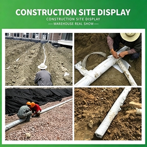 Caniveau de drainage linéaire en <span class=keywords><strong>plastique</strong></span> à grille pour allées, patios et chemins, résistant aux charges lourdes et au débit d'eau de surface - Product Image 5