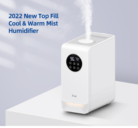 Humidificateur ultrasonique électrique de table USB intelligent avec affichage LED, brume chaude/froide, diffuseur d'arômes pour la maison et l'hôtel, prise US/EU/AU