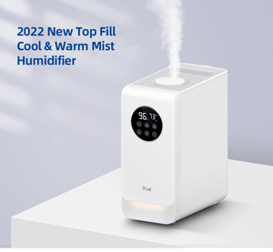 Thông minh USB Tabletop điện siêu âm độ ẩm với ấm/lạnh sương LED hiển thị khuếch tán hương thơm cho <span class=keywords><strong>home</strong></span> & khách sạn chúng tôi/EU/AU cắm - Product Image 3