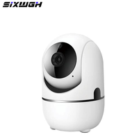 Cámara de Seguridad Inteligente SIXWGH PTZ para Interiores, 2MP CMOS PTZ IP65, Audio Bidireccional, Visión Nocturna, Detección de Movimiento por IA, para la Seguridad del Hogar