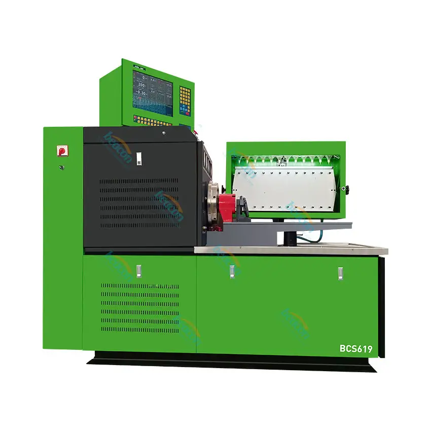 Beacon BCS619 diesel fuel injection pump test bench to detect all in-line mechanical pumps with 12 cylinders and below