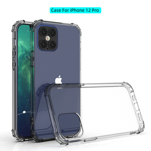 Fundas para teléfono móvil con protección completa 360° transparente, a prueba de golpes, anti-caídas, con protección de lente y airbag 3D para iPhone 12 Pro. - Product Image 3