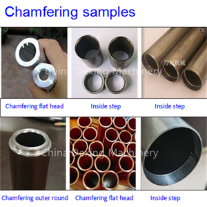 Chine Double tête tuyau coupe ébavurage chanfreinage <span class=keywords><strong>Machine</strong></span> engrenage portant automatique hydraulique électrique chanfreinage <span class=keywords><strong>Machine</strong></span> - Product Image 5