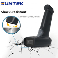 Escáner de Códigos con Cable USB, Lector de Códigos QR para Tiendas y Supermercados SUNTEK