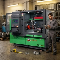 Équipement de test multifonctionnel pour pompes d'injection diesel HCR918, machine de test HEUI, banc d'essai Common Rail avec boîtier de distribution