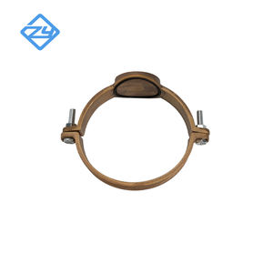 สายรัดปลอกโลหะทำจากทองแดงสำหรับท่อพีวีซีสำหรับคนชอบทำอานม้าสีบรอนซ์ขนาดใหญ่ - Product Image 4