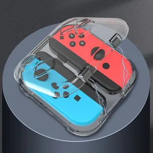 <span class=keywords><strong>Mini</strong></span> lưu trữ trường hợp hộp trong suốt PC cho Nintendo chuyển đổi <span class=keywords><strong>joycon</strong></span> với dây đeo cổ tay Silicone bìa cho Zelda OLED <span class=keywords><strong>joycon</strong></span> hộp - Product Image 3