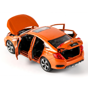 2020 venta al por mayor 1:32 coche de bebé Vehículo de juguete modelo de coche fundido a presión - Product Image 3