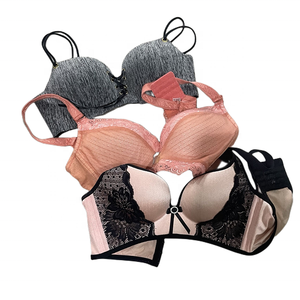 最佳质量低价格舒适文胸女士时尚设计二手文胸二手衣服库存 - Product Image 5