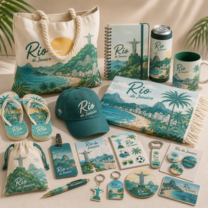 Custom Berlin Souvenir Gift Set Backpack Tote Bag Bottle Mug Notebook Umbrella Cap Keychain Travel Gifts for Tourism Promotions - Product Image 3